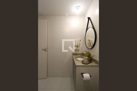 Banheiro de kitnet/studio para alugar com 1 quarto, 25m² em Vila Olímpia, São Paulo