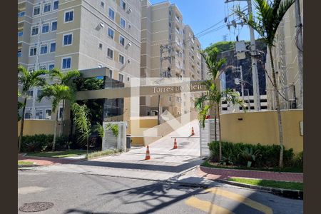 Apartamento à venda com 43m², 2 quartos e 1 vagaFachada e portaria