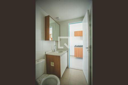 Studio para alugar com 27m², 1 quarto e sem vaga Studio para alugar com 27m², 1 quarto e sem vagaBanheiro