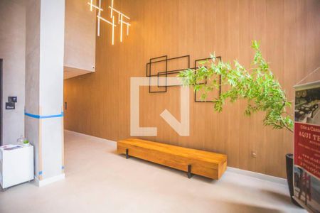 Studio para alugar com 27m², 1 quarto e sem vaga Studio para alugar com 27m², 1 quarto e sem vagaHall social