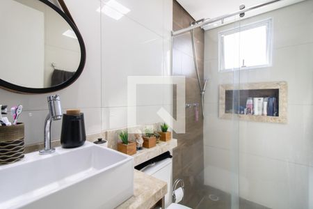 Banheiro de apartamento para alugar com 2 quartos, 45m² em Vila Florida, Guarulhos