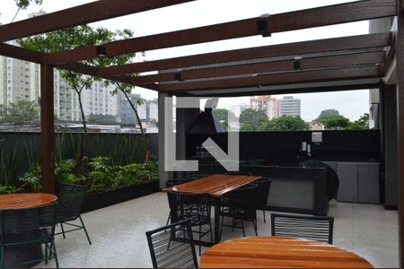 Studio à venda com 19m², 1 quarto e sem vagaÁrea da Churrasqueira