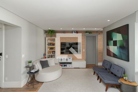 Sala de apartamento à venda com 3 quartos, 105m² em Jardim Caravelas, São Paulo