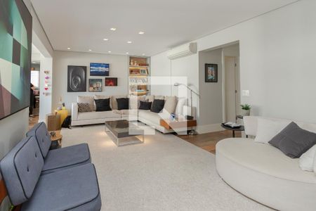 Sala de apartamento à venda com 3 quartos, 105m² em Jardim Caravelas, São Paulo