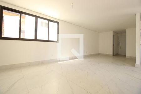 Sala  de apartamento à venda com 3 quartos, 116m² em Funcionários, Belo Horizonte