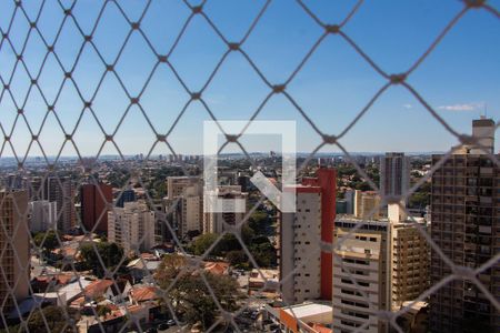VISTA DA SACADA de apartamento para alugar com 1 quarto, 50m² em Cambuí, Campinas