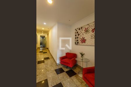 Hall de entrada de kitnet/studio para alugar com 1 quarto, 40m² em Vila Olímpia, São Paulo