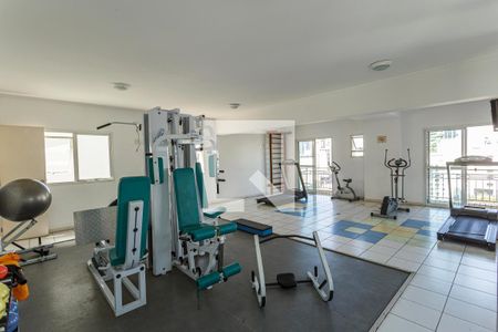 Área comum - Academia de kitnet/studio para alugar com 1 quarto, 40m² em Vila Olímpia, São Paulo