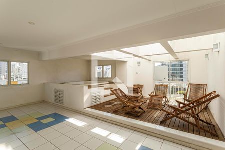Área comum de kitnet/studio para alugar com 1 quarto, 40m² em Vila Olímpia, São Paulo