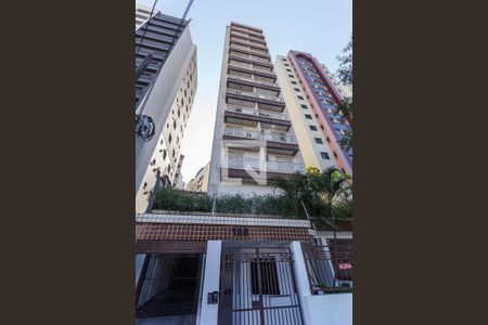Fachada do Prédio de kitnet/studio para alugar com 1 quarto, 40m² em Vila Olímpia, São Paulo