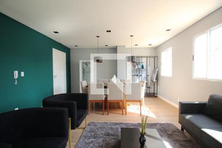 Studio à venda com 31m², 2 quartos e sem vagaÁrea comum - Salão de festas