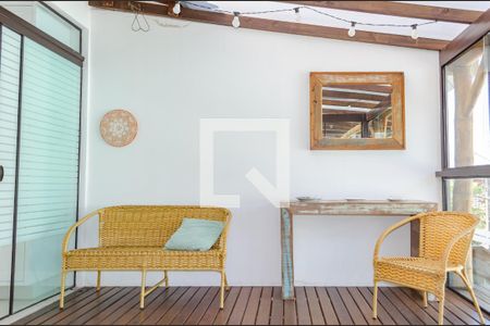 Varanda Gourmet de casa para alugar com 5 quartos, 200m² em Santinho, Florianópolis