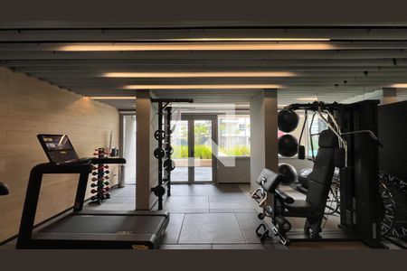 Studio à venda com 28m², 1 quarto e sem vaga Studio à venda com 28m², 1 quarto e sem vagaAcademia