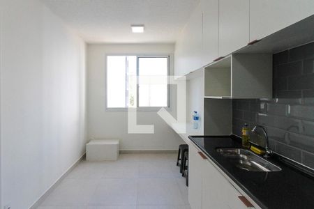 Sala e Cozinha de apartamento à venda com 1 quarto, 24m² em Vila Prudente, São Paulo