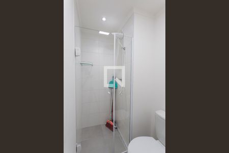 Studio para alugar com 27m², 1 quarto e sem vaga Studio para alugar com 27m², 1 quarto e sem vagaBanheiro da Suíte