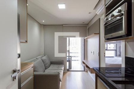Studio para alugar com 27m², 1 quarto e sem vaga Studio para alugar com 27m², 1 quarto e sem vagaSala