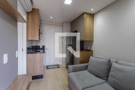 Studio para alugar com 27m², 1 quarto e sem vaga Studio para alugar com 27m², 1 quarto e sem vagaSala/Cozinha
