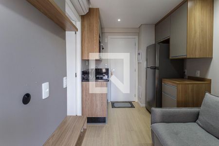 Studio para alugar com 27m², 1 quarto e sem vaga Studio para alugar com 27m², 1 quarto e sem vagaSala