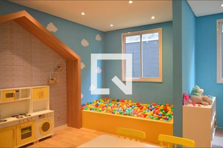 Apartamento para alugar com 34m², 2 quartos e 1 vaga Apartamento para alugar com 34m², 2 quartos e 1 vagaÁrea comum - Brinquedoteca