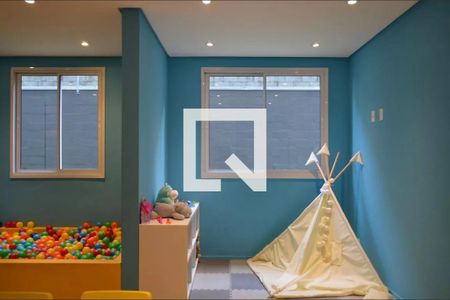 Apartamento para alugar com 34m², 2 quartos e 1 vaga Apartamento para alugar com 34m², 2 quartos e 1 vagaÁrea comum - Brinquedoteca