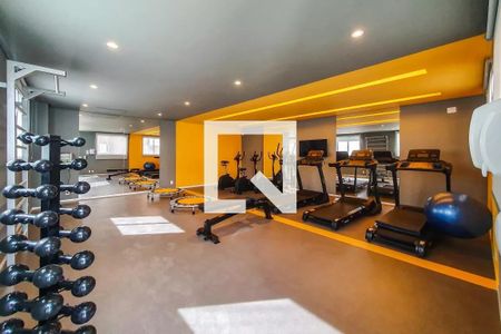 Apartamento para alugar com 34m², 2 quartos e 1 vaga Apartamento para alugar com 34m², 2 quartos e 1 vagaÁrea comum - Academia