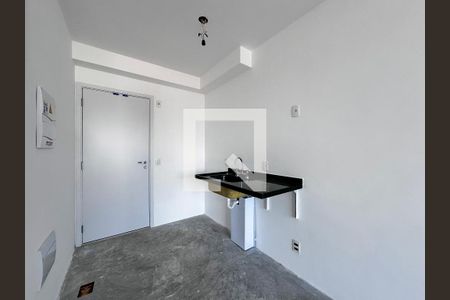 Cozinha de kitnet/studio à venda com 1 quarto, 27m² em Santo Amaro, São Paulo