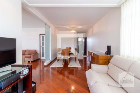 Sala  de apartamento à venda com 4 quartos, 240m² em Gutierrez, Belo Horizonte