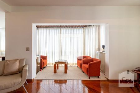 Sala  de apartamento à venda com 4 quartos, 240m² em Gutierrez, Belo Horizonte