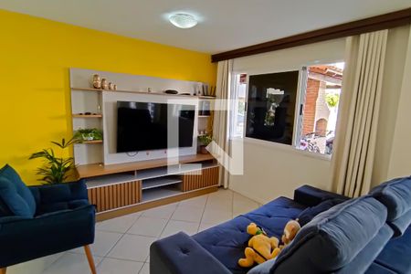 sala de casa de condomínio à venda com 3 quartos, 95m² em Pechincha, Rio de Janeiro
