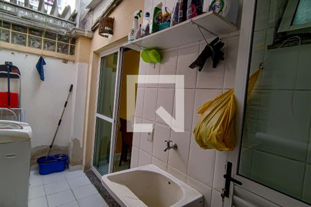 area de serviço de casa de condomínio à venda com 3 quartos, 95m² em Pechincha, Rio de Janeiro