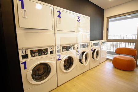 Studio para alugar com 31m², 1 quarto e sem vagaÁrea Comum - Lavanderia