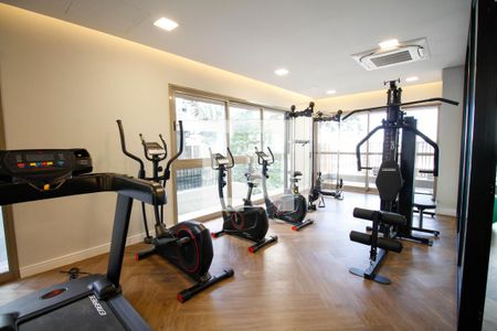 Studio para alugar com 31m², 1 quarto e sem vagaÁrea Comum - Academia