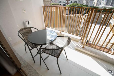 Studio para alugar com 31m², 1 quarto e sem vagaVaranda