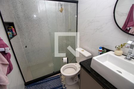 Apartamento à venda com 130m², 3 quartos e 2 vagasBanheiro quarto 3