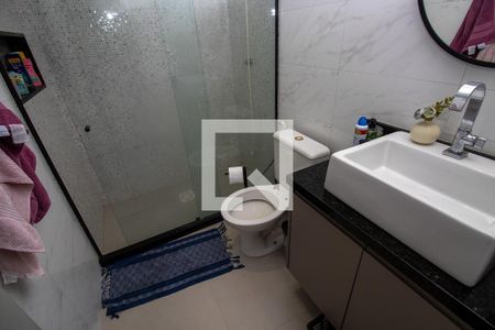 Apartamento à venda com 130m², 3 quartos e 2 vagasBanheiro quarto 3