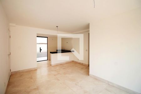 Sala de apartamento à venda com 3 quartos, 110m² em Ana Lúcia, Belo Horizonte