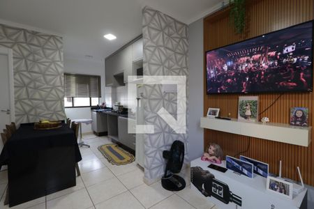 Sala de apartamento para alugar com 2 quartos, 42m² em Planalto Verde, Ribeirão Preto