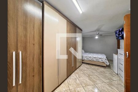 Suíte 1 de casa à venda com 3 quartos, 199m² em Vila Camilopolis, Santo André