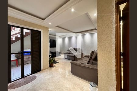 Sala de casa à venda com 3 quartos, 199m² em Vila Camilopolis, Santo André