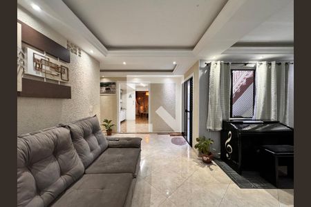 Sala de casa à venda com 3 quartos, 199m² em Vila Camilopolis, Santo André