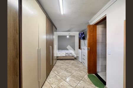 Suíte 1 de casa à venda com 3 quartos, 199m² em Vila Camilopolis, Santo André
