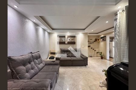 Sala de casa à venda com 3 quartos, 199m² em Vila Camilopolis, Santo André