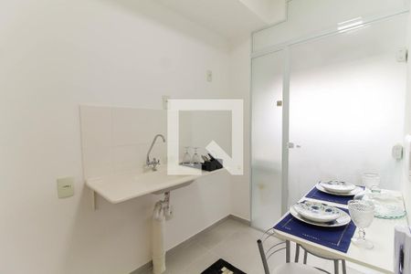 Cozinha/Área De Serviço de apartamento para alugar com 1 quarto, 32m² em Vila Independencia, São Paulo