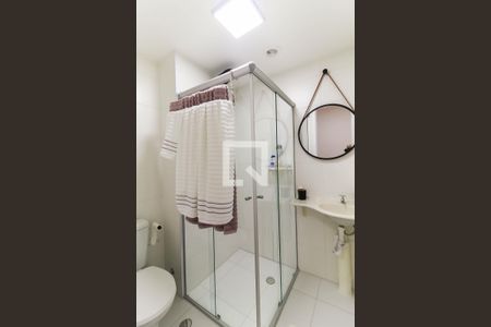 Banheiro de apartamento para alugar com 1 quarto, 32m² em Vila Independencia, São Paulo