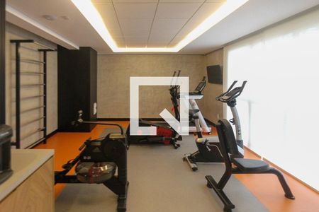 Apartamento para alugar com 32m², 1 quarto e sem vagaAcademia