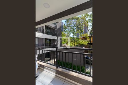 Varanda Sala de apartamento para alugar com 1 quarto, 38m² em Jardim Panorama, São Paulo