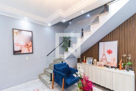 Sala de casa de condomínio para alugar com 2 quartos, 120m² em São Pedro, Osasco