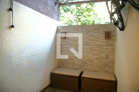 Varanda/quintal da sala de apartamento para alugar com 2 quartos, 55m² em Planalto, São Bernardo do Campo