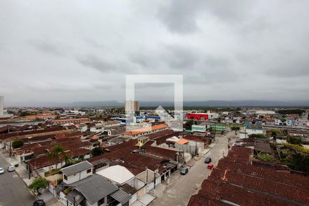 Vista da sala de apartamento para alugar com 1 quarto, 50m² em Tupi, Praia Grande