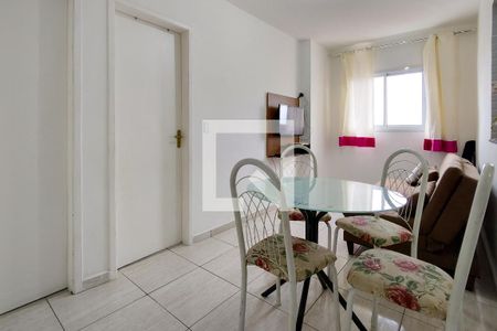 Sala de apartamento para alugar com 1 quarto, 50m² em Tupi, Praia Grande